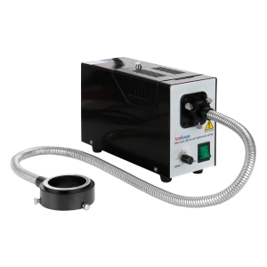 AmScope HL250-BR 150W Fiber Optic Microscope Ring Light Illuminator for Stereo Microscopes