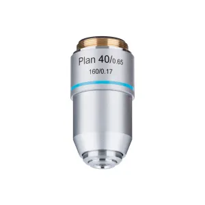 AmScope PA40X-V300 40X Plan Achromatic Compound Microscope Objective Lens