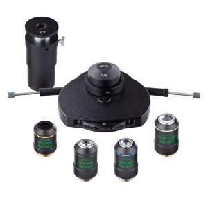 AmScope PCT800-INF Infinity-corrected Phase-Contrast Kit with Turret Condenser and Plan Objectives for T800 and B800 Microscopes