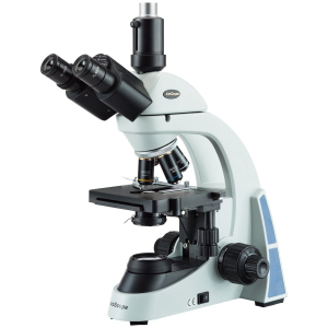 AmScope T550-9M Research Grade Trinocular Biological Compound Microscope 40X-1000X Magnification With9MP USB 2.0 C-mount Camera