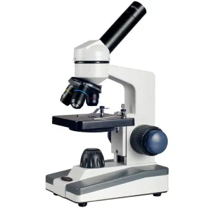 AmScope M152A M152 Series Biological Science Student Monocular Compound Microscope 40X-640X Magnification