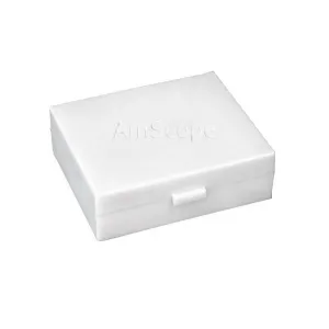 AmScope PS50HP 50pc Prepared Human Pathology Glass Microscope Slides in Plastic Case