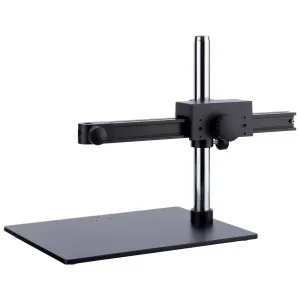 AmScope SSB Single Arm Boom Stand for Stereo Microscopes - Square Arm, Pin Mount