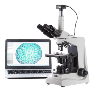 AmScope T680B-3M3 40X-2000X Advanced Professional Biological Research Kohler Compound Microscope + 3MP USB3.0 Camera