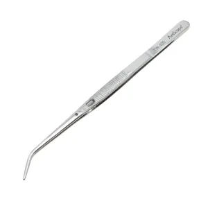 AmScope TW-400 AmScope 6 in. Serrated Tip College Forceps with Lock