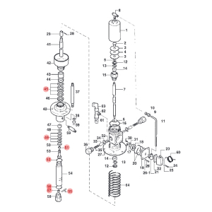 Anest Iwata 7968 PP7131N Pump Repair Kit