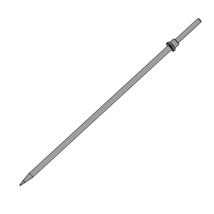 Anest Iwata 93504700 LPH100 Special Needle Set with TIP in Delrin 0.8/1.0 mm