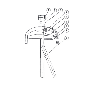 Anest Iwata 94901281 PCL10B2 Lid Set