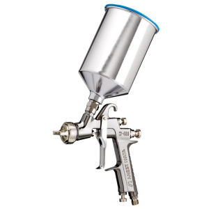 Anest Iwata 4868 W400LV-144G Gravity Spray Gun w/ Cup (PCG10EM) & Air Regulator (AK-1R)