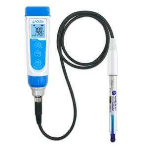 Apera Instruments AI3727 60 Premium PH60-SA pH Meter Kit for Strong Alkaline and High Salinity Solutions