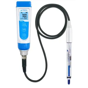 Apera Instruments AI3731 60 Premium PH60-HT pH Meter Kit for High Temerature and Caustic Solutions