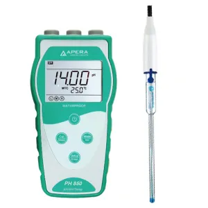 Apera Instruments AI5539 Value Series Portable pH Meter Kit for Micro Samples