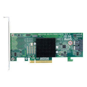 Areca ARC-1330-8I Non-RAID Adapter, PCIE 3.0 12GB/S