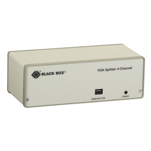 Black Box AC057A-R4 VGA Video Splitter - 4-Channel, 115-VAC