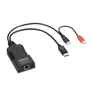 Black Box ACR500DP-T-R2 Zerou KVM Over IP Transmitter-Displayport, Single-Monitor,USB 2.0, Digital Audio