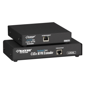 Black Box ACU2009A KVM Extender - VGA, PS/2, Dual-Access, CATX