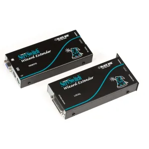 Black Box ACU5110A KVM Extender - VGA, PS/2, RS232, Single-Access, CATX, Skew Compensation