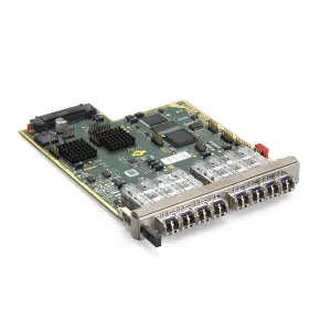 Black Box ACXIO8-SM KVM Matrix Switch I/O Card - 8-Port, Populated SFP Cages with (8) ACXSFP