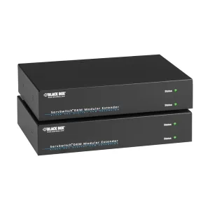 Black Box AMS9204A KVM Extender - Displayport 1.2 4K60, USB HID, Single-Mode Fiber
