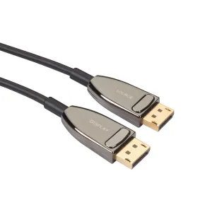 Black Box AOC-HL-DP4-100M Displayport 1.4 Active Optical Cable (AOC) - 8K60, 32.4 GBPS, 100-M (328-FT.)