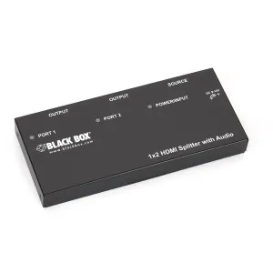 Black Box AVSP-HDMI1X2 Splitter HDMI, Audio, 1 x 2