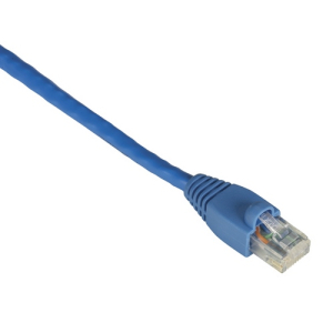 Black Box EVNSL641-0030 30 ft. GigaTrue CAT6 550-MHz Snagless Stranded Ethernet Patch Cable - Unshielded (UTP), CM PVC (RJ45 M/M) Blue