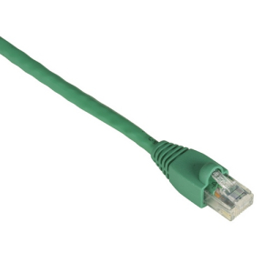 Black Box EVNSL642-0025 25 ft. GigaTrue CAT6 550-MHz Snagless Stranded Ethernet Patch Cable - Unshielded (UTP), CM PVC (RJ45 M/M) Green