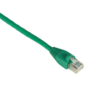 Black Box EVNSL642-0004 GigaTrue CAT6 550-MHz Snagless Stranded Ethernet Patch Cable - Unshielded (UTP), CM PVC (RJ45 M/M), Green, 4-ft. (1.2-m)