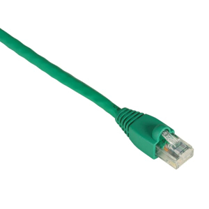 Black Box EVNSL642-0007 GigaTrue CAT6 550-MHz Snagless Stranded Ethernet Patch Cable - Unshielded (UTP) CM PVC (RJ45 M/M) Green 7-ft. (2.1-m)