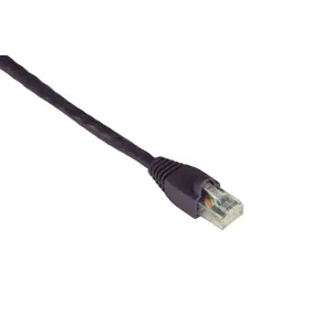 Black Box EVNSL648-0050 GigaTrue CAT6 550-MHz Snagless Stranded Ethernet Patch Cable - Unshielded (UTP), CM PVC (RJ45 M/M), Purple, 50-ft. (15.2-m)