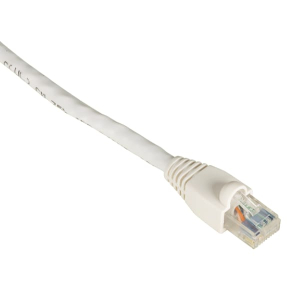 Black Box EVNSL650-0006 GigaTrue CAT6 550-MHz Snagless Stranded Ethernet Patch Cable - Unshielded (UTP), CM PVC (RJ45 M/M), White, 6-ft. (1.8-m)