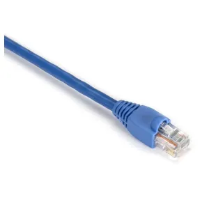 Black Box EVNSL81-0025 CAT5e 350MHz Snagless Stranded Ethernet Patch Cable, Unshielded (UTP), CM PVC (RJ45 M/M), Blue, 25ft. (7.6m)