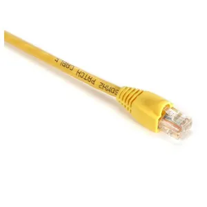 Black Box EVNSL84-0015 CAT5e 350MHz Snagless Stranded Ethernet Patch Cable, Unshielded (UTP), CM PVC (RJ45 M/M), Yellow, 15ft. (4.6m)