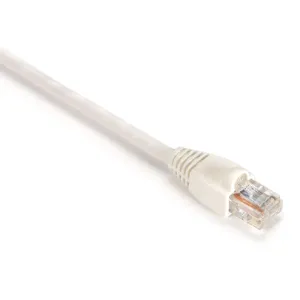 Black Box EVNSL90-0020 GigaBase CAT5e 350-MHz Snagless Stranded Ethernet Patch Cable - Unshielded (UTP), CM PVC (RJ45 M/M), White, 20-ft. (6.0-m)