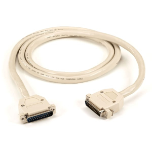 Black Box EVNT530-0005-MM RS530 Serial Data Cable - DB25 Male/DB25 Male, 5-ft. (1.5-m)
