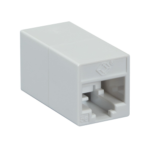 Black Box FM506-R2 CAT5e Coupler, Unshielded, Straight-Pin, White