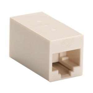 Black Box FM507-R2 CAT5e Coupler - Unshielded Straight-Pin Office White
