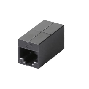 Black Box FM609 CAT6 Coupler - Unshielded Straight-Pin Black