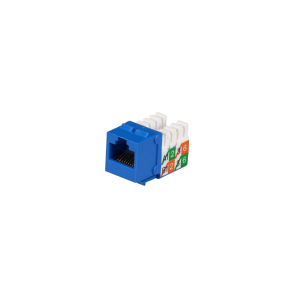 Black Box FMT920-R2 CAT5e Keystone Jack - Unshielded Blue