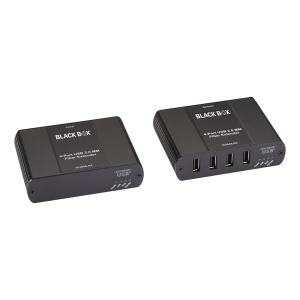 Black Box IC404A-R2 USB 2.0 Extender, Multimode Fiber, 4-Port