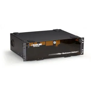 Black Box JPM406A-R6 JPM400 Series Rackmount Fiber Enclosure Locking - 3U 12-Slot