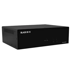 Black Box KVS4-1002VM KVM Switch NIAP 4.0 Certified - 2-Port Single-Monitor DisplayPort with MST HDMI Out