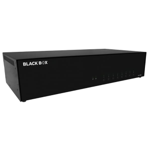 Black Box KVS4-2008D Secure KVM Switch, NIAP 4.0 Certified - 8-Port, Dual-Monitor, DVI-I