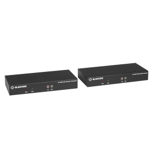 Black Box KVXLCHF-100-SFP-BUN1 KVM Extender Kit Over Fiber Bundle, Single-Monitor, HDMI 4K30, USB 2.0, SFP Port, Includes (2) SFPs