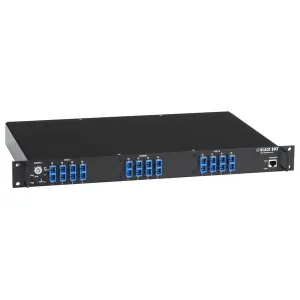 Black Box NBS004MA Rackmount Gang Switch 19inch 1U (4) Duplex Multimode SC Network Manageable GSA TAA