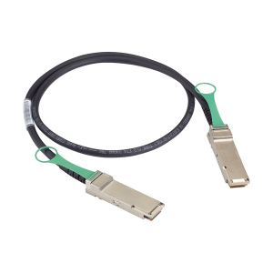 Black Box QSFP-H40G-CU2M-BB QSFP+ 40-Gbps Direct Attach Cable (DAC) - Cisco QSFP-H40G-CU2M Compatible, Black, 2-m (6.5-ft.)
