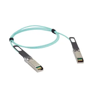 Black Box SFP-10G-AOC3M-BB SFP+ 10-Gbps Active Optical Cable (AOC) - Cisco SFP-10G-AOC3M Compatible Aqua 3-m (9.8-ft.)