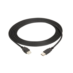 Black Box USB05E-0006 USB 2.0 Extension Cable - Type A Male to Type A Female Black 6-ft. (1.8-m)