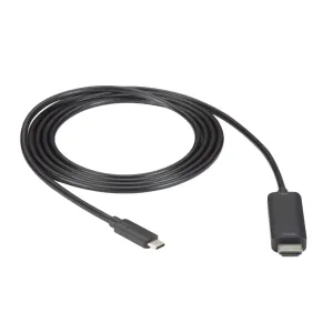 Black Box VA-USBC31-HDR4K-006 USB-C Adapter Cable - USB-C to HDMI 2.0 Active Adapter 4K60 HDR HDCP 2.2 DP 1.2 Alt Mode 6-ft. (1.8-m)