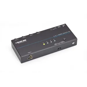Black Box VSW-HDMI4X1-4K 4x1 4K HDMI Switch 4x1 GSA TAA